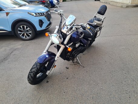 2007 Suzuki Boulevard M50, синий, 450000 рублей, вид 4