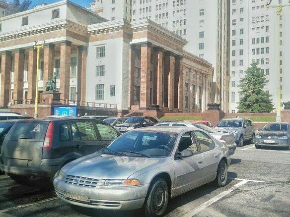 1999 Plymouth Breeze, серый, 250000 рублей - вид 6