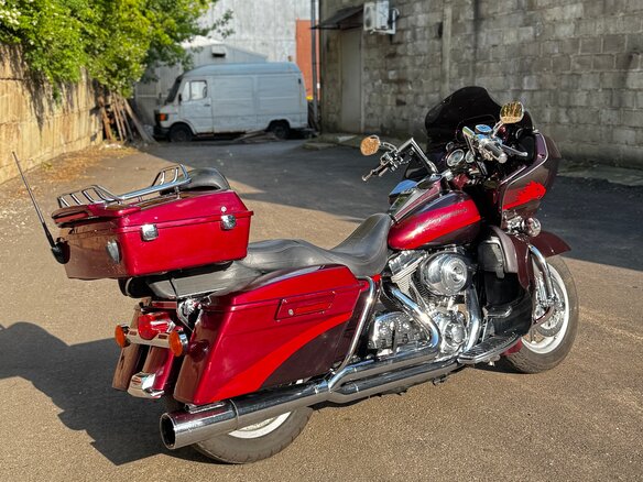 2000 Harley-Davidson Road Glide, красный, 650000 рублей - вид 5