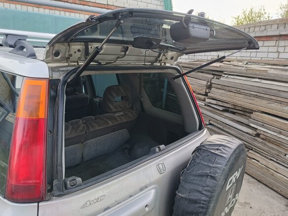 1998 Honda CR-V I, серебристый, 430000 рублей - вид 7