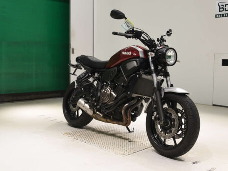 2017 Yamaha XSR700, пурпурный, 550000 рублей, вид 2