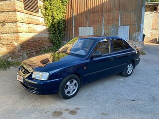 2008 Hyundai Accent ТагАЗ II, синий, 500000 рублей, вид 1
