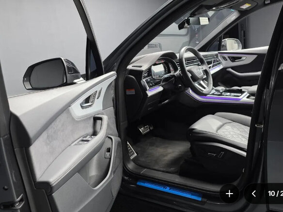 2025 Audi Q7 50 TDI II (4M) Рестайлинг 2, серый - вид 8