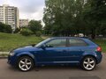 2008 Audi A3 II (8P) Рестайлинг 2, синий - вид 3