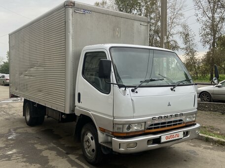 1996 Fuso (Mitsubishi) Canter, белый, 1550000 рублей, вид 1