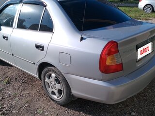 2005 Hyundai Accent ТагАЗ II, серебристый, 1000000 рублей, вид 2