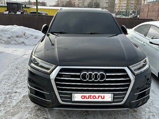 2017 Audi Q7 II (4M), чёрный, 3850000 рублей, вид 2