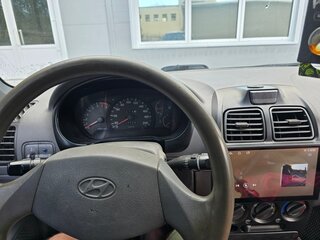 2008 Hyundai Accent ТагАЗ II, чёрный, 185000 рублей, вид 5