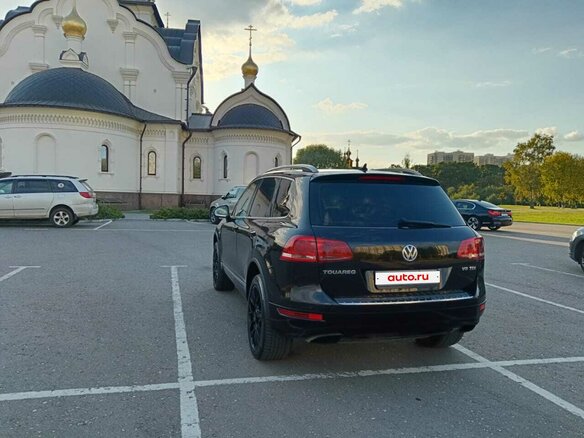 2011 Volkswagen Touareg II, чёрный, 1790000 рублей - вид 8