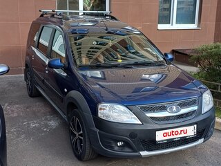 2015 Lada (ВАЗ) Largus Cross I, синий, 930000 рублей, вид 3