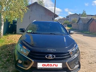 2020 Lada (ВАЗ) Vesta SW Cross I, чёрный, 1450000 рублей, вид 1