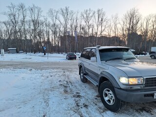 1994 Toyota Land Cruiser 80 Series, серебристый, 1780000 рублей, вид 2