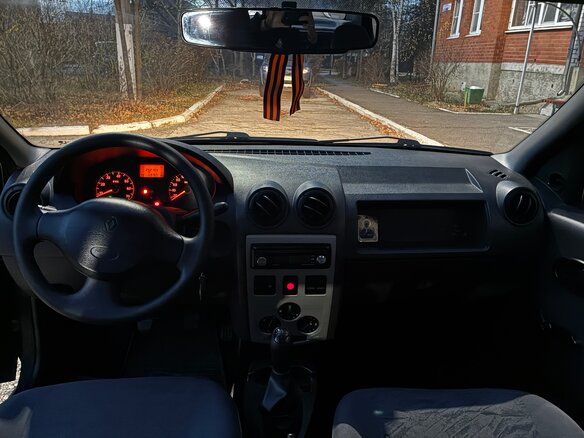 2008 Renault Logan I, серый, 220000 рублей - вид 7
