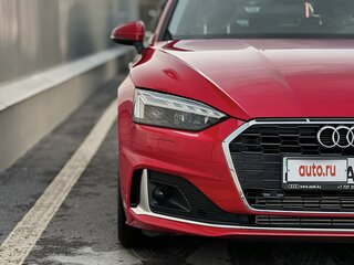 2022 Audi A5 Sportback 40 TFSI II (F5) Рестайлинг, пурпурный, 4300000 рублей, вид 4