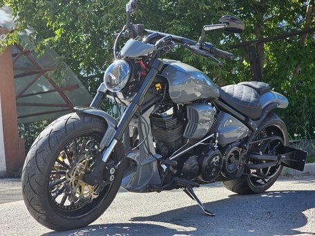 2007 Yamaha XV 1700 Warrior, серый, 1500000 рублей, вид 1
