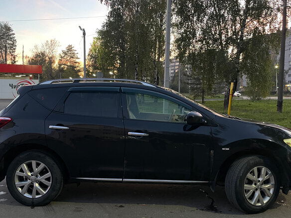 2013 Nissan Murano II (Z51) Рестайлинг 2, чёрный, 900000 рублей - вид 3