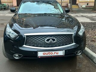 2017 Infiniti QX70, чёрный, 3600000 рублей, вид 1