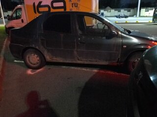 2007 Renault Logan I, серебристый, 220000 рублей, вид 4