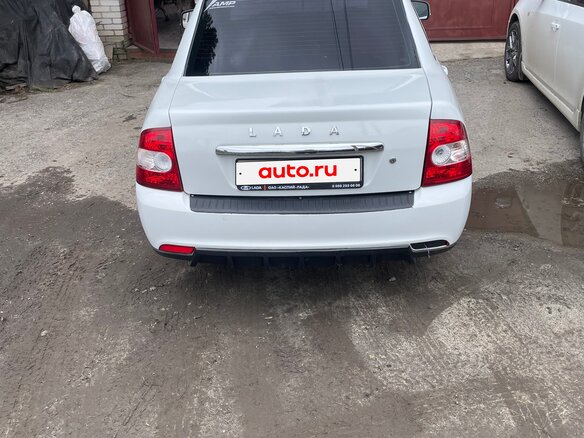2012 Lada (ВАЗ) Priora I, белый, 360000 рублей - вид 4