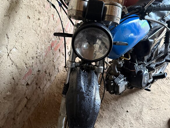 2009 GX moto GXR, синий, 20000 рублей