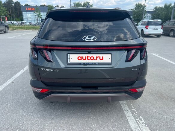 2021 Hyundai Tucson IV, серый, 3490000 рублей - вид 4