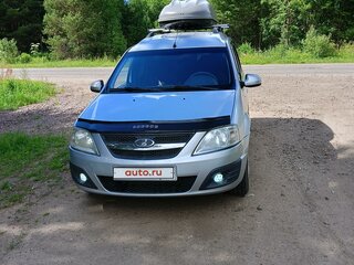 2013 Lada (ВАЗ) Largus I, серебристый, 800000 рублей, вид 2