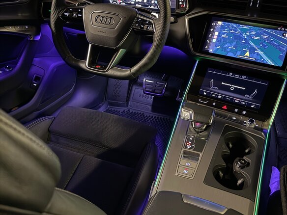 2020 Audi A6 45 TFSI V (C8), чёрный, 4000000 рублей - вид 12