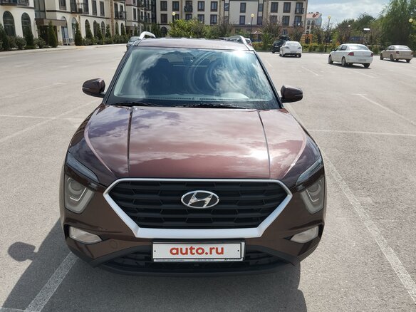 2021 Hyundai Creta II, коричневый, 2140000 рублей - вид 6
