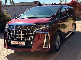 2020 Toyota Alphard III Рестайлинг, красный, 4800000 рублей, вид 2