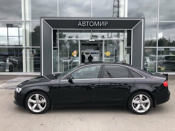 2013 Audi A4 IV (B8) Рестайлинг, чёрный - вид 7