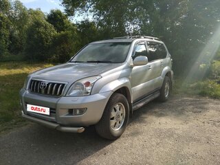 2003 Toyota Land Cruiser Prado 120 Series, серый, 1950000 рублей, вид 1
