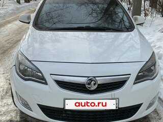 2011 Opel Astra J, белый, 720000 рублей, вид 1