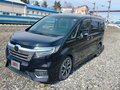 2019 Honda Stepwgn V Рестайлинг, чёрный, 2650000 рублей