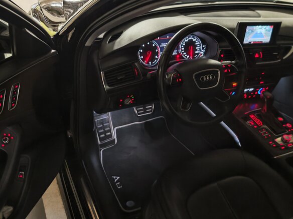 2016 Audi A6 IV (C7) Рестайлинг, чёрный, 2800000 рублей - вид 30