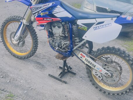 2005 Yamaha YZ450F, синий, 280000 рублей, вид 4