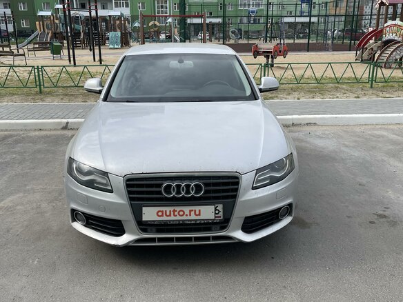 2008 Audi A4 IV (B8), серебристый, 550000 рублей