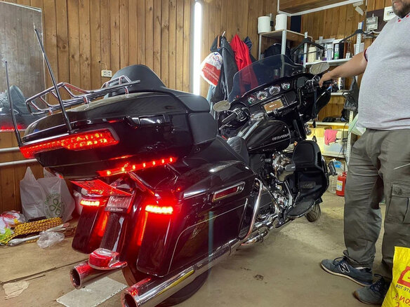 2014 Harley-Davidson Electra Glide, чёрный, 1000000 рублей - вид 7