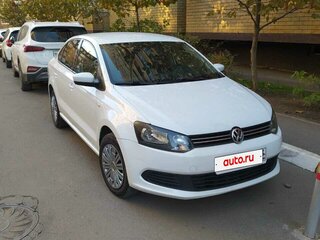 2014 Volkswagen Polo V, белый, 800099 рублей, вид 2