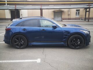 2013 Infiniti QX70, синий, 2500000 рублей, вид 3