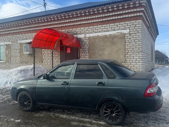 2008 Lada (ВАЗ) Priora I, серый, 250000 рублей - вид 14
