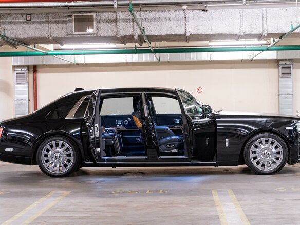 2020 Rolls-Royce Phantom Extended VIII (Series I), чёрный - вид 5