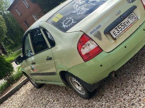 2006 Lada (ВАЗ) Kalina I, зелёный, 250000 рублей - вид 7