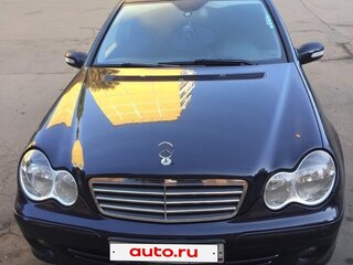 2006 Mercedes-Benz C-Класс 180 II (W203) Рестайлинг, синий, 1600000 рублей, вид 1
