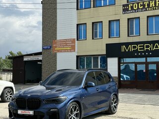 2018 BMW X5 50i IV (G05/G18), синий, 5900000 рублей, вид 2