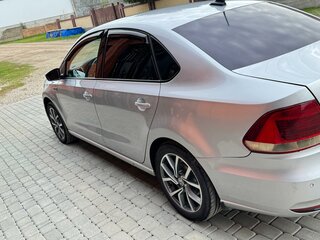 2019 Volkswagen Polo V Рестайлинг, серебристый, 1180000 рублей, вид 4