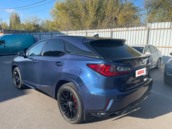 2016 Lexus RX 200t IV, синий, 2500000 рублей - вид 4
