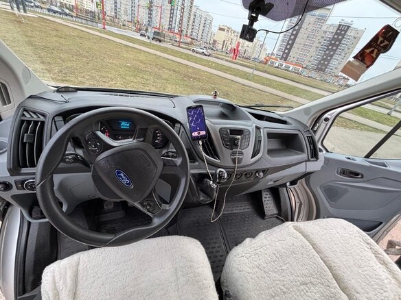 2017 Ford Transit, серебристый, 2803000 рублей - вид 13