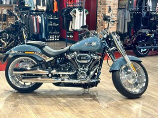 2024 Harley-Davidson Fat Boy, голубой, 3700000 рублей, вид 1