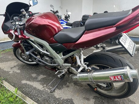 2003 Suzuki SV 1000, красный, 350000 рублей, вид 4