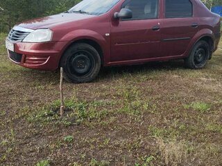 2012 Renault Logan I Рестайлинг, красный, 300000 рублей, вид 2